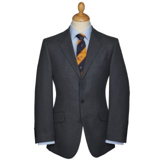 Cordings Grey 11oz Three Button Twill Suit Main Image
