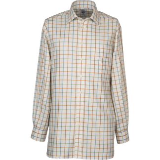 Cordings Pale Blue Large Overcheck Tattersall Shirt Dif ferent Angle 1