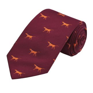 Cordings Burgundy Naïve Pointer Tie Main Image