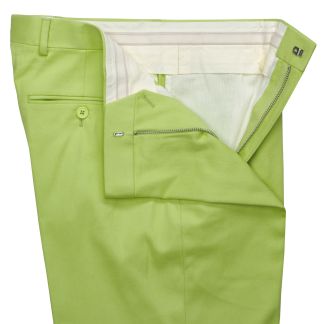 Cordings Zip Fly Apple Bright Chino Trousers Dif ferent Angle 1