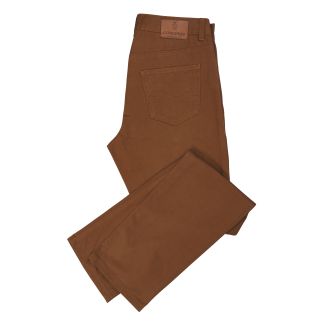 Cordings Mid Tan Cotton Twill Jeans  Main Image