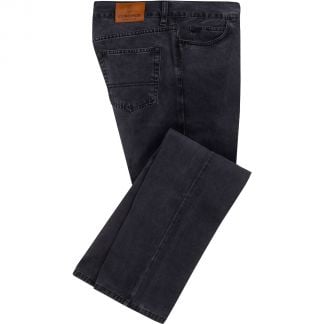 Cordings Charcoal Cotton Twill Jeans Main Image