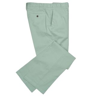 Cordings Pale Green Gabardine Trousers Main Image
