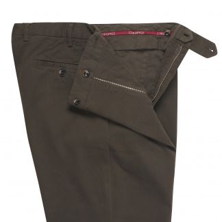 Cordings Brown Chestnut Cattrick Heavy Drill Trouser Different Angle 1