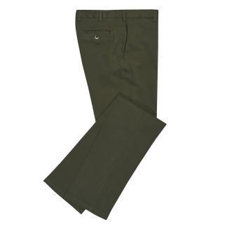 Cordings Forest Green Cattrick Heavy Drill Trouser Main Image