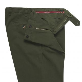 Cordings Forest Green Cattrick Heavy Drill Trouser Different Angle 1