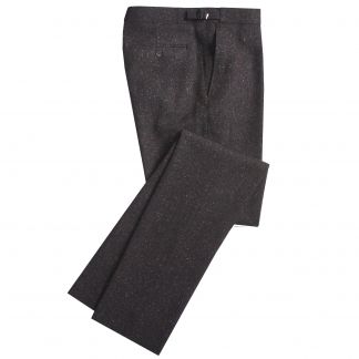 Cordings Grey Brown Donegal Trousers Main Image