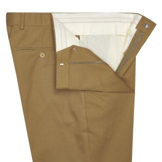 Cordings Khaki Zip Fly Chinos Dif ferent Angle 1