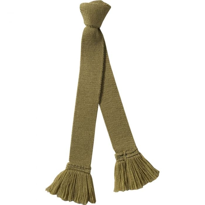 Sage Wool Garter Tie