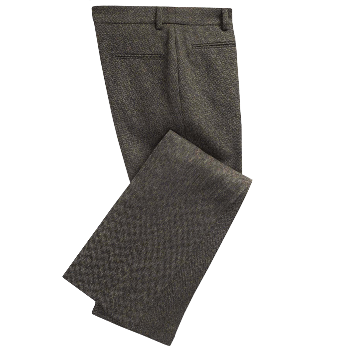 Green Wetherby Tweed Pencil Trouser | Ladies Country Clothing | Cordings