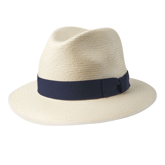 Navy Classic Panama Hat 