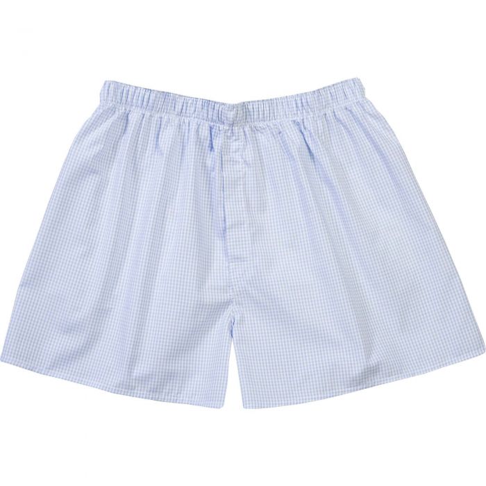Royal Blue Cotton Boxer Shorts | Men's Country Clothing | Cordings