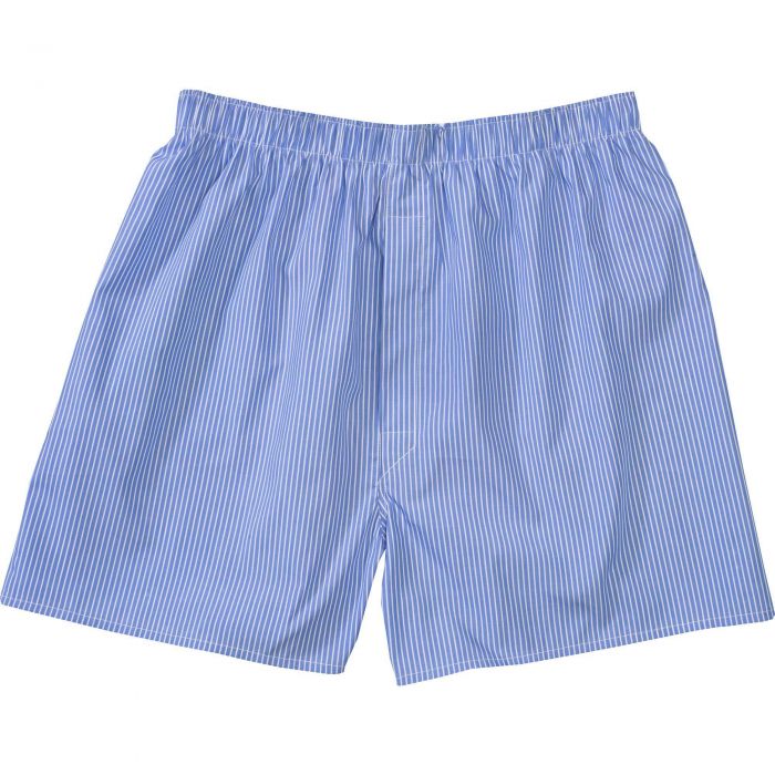 Navy Cotton Boxer Shorts