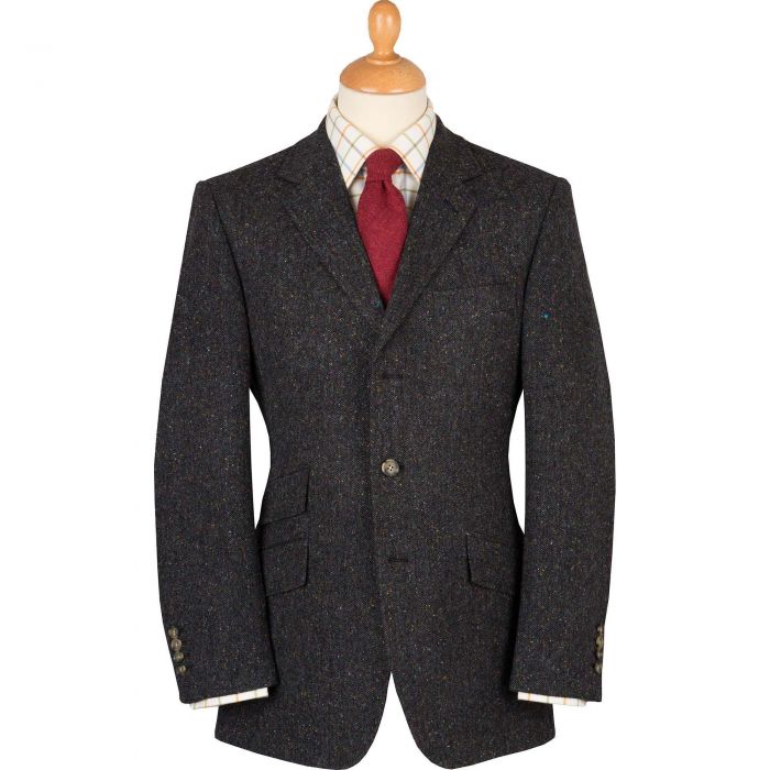 Grey Derry Irish Donegal Tweed Jacket | Men's Country Clothing | Cordings
