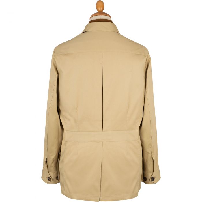 Beige Kalahari Safari Cotton Jacket | Men's Country Clothing | Cordings