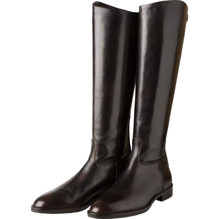 Brown Oxford Zip Long Boot | Ladies Country Clothing | Cordings
