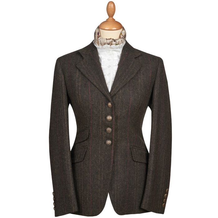 Barleycorn with Brown weave T.ba Double Vent Jacket