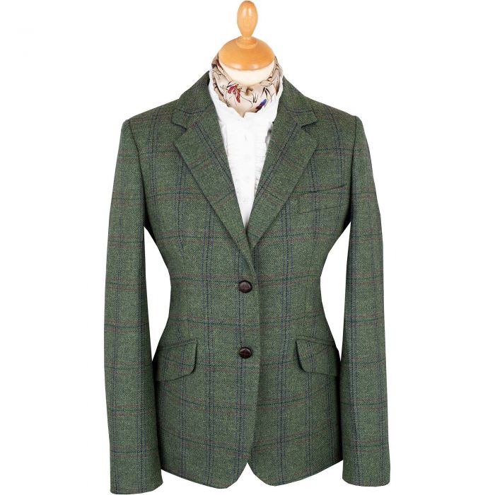 Green Norfolk Tweed Hacking Jacket 