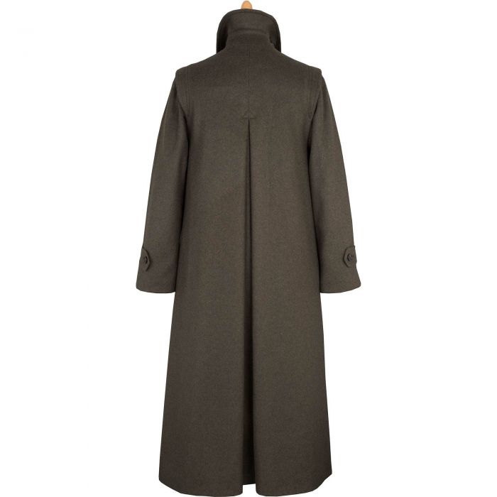 Olive Green Loden Coat | Cordings