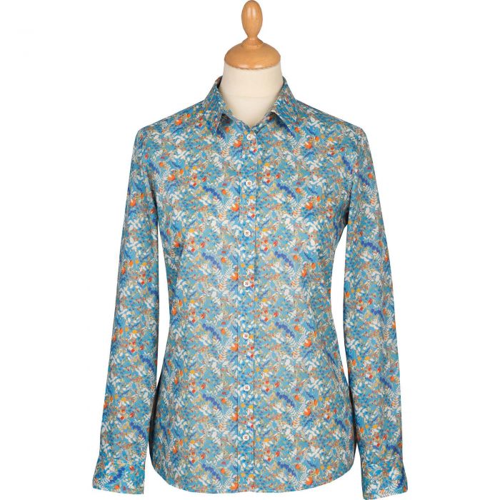 Heidi Meadow Liberty Tana Lawn Shirt | Ladies Country Clothing | Cordings