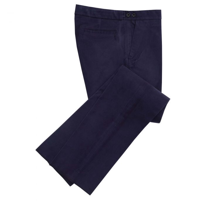 Purple Moleskin Trousers