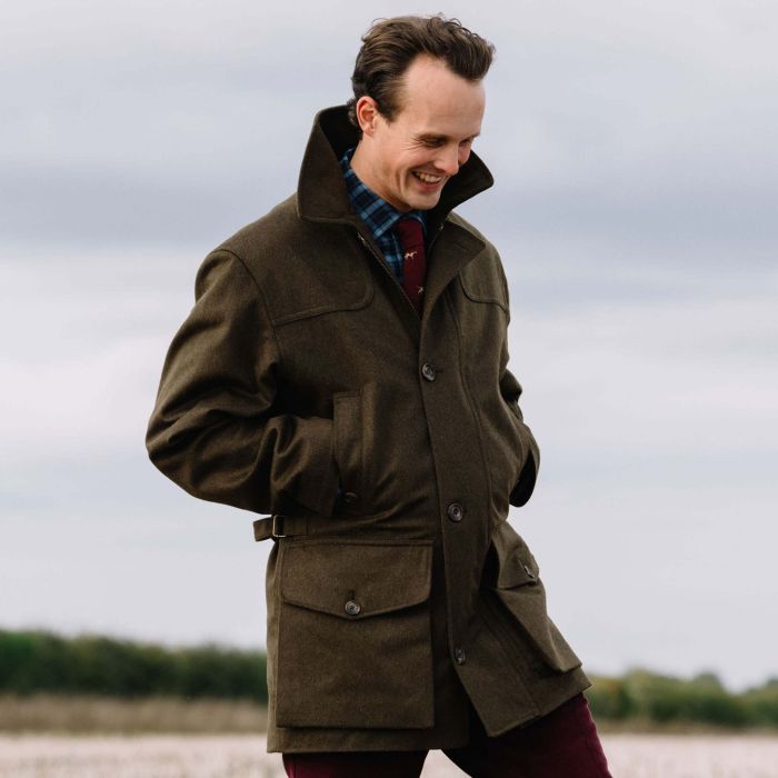 Chepstow Loden Field Coat | Men's Country Clothing | Cordings