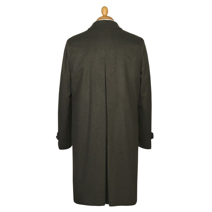 Green Loden Austrian Lined Hubertus Coat | Men's Country Clothing ...
