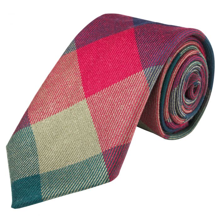 multicoloured tie