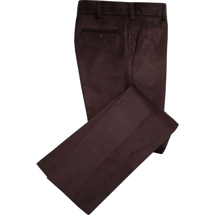 Brown Chocolate Needlecord Trousers