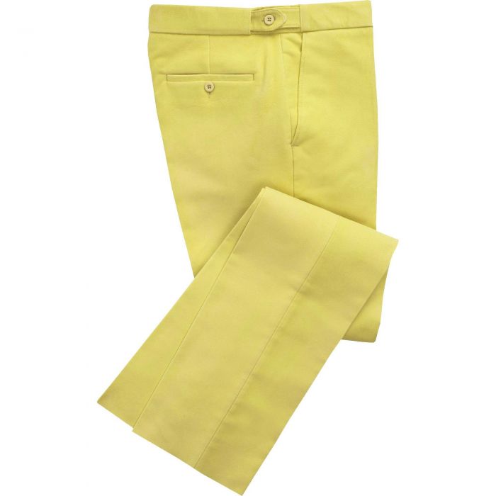 Yellow Moleskin Trousers