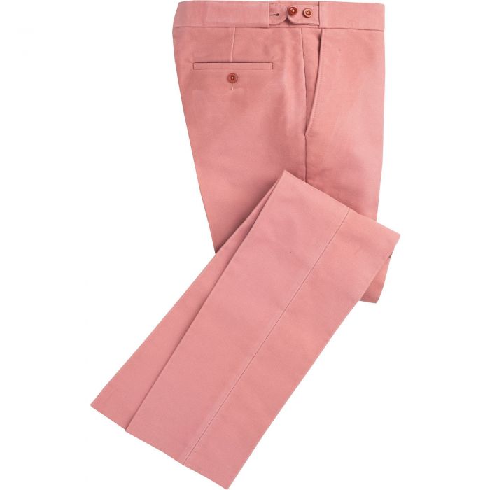 Rose Pink Moleskin Trousers