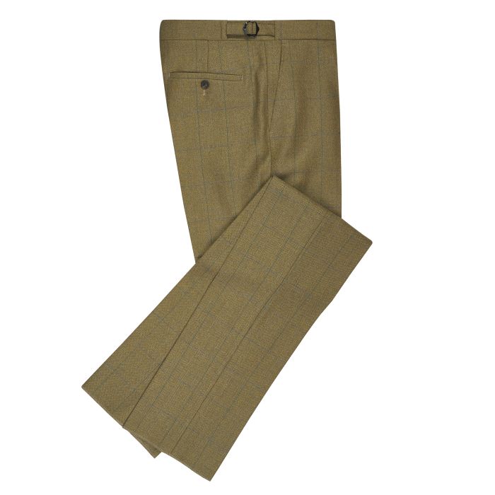 House Check Tweed Trousers
