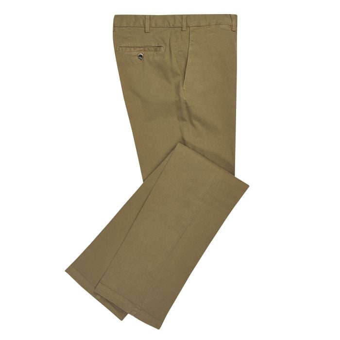 Khaki Cattrick Heavy Drill Trouser | Men's Country Clothing | Cordings