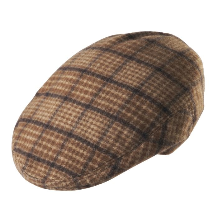 Ronald Check Cashmere Cap