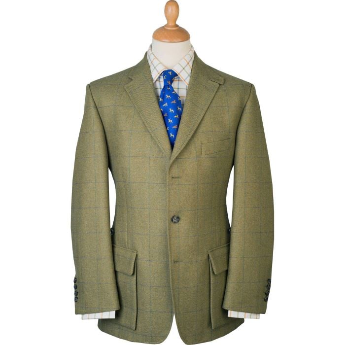 House Check Action Back Tweed Jacket