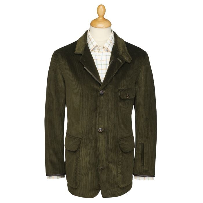 Olive Voyager Corduroy Jacket