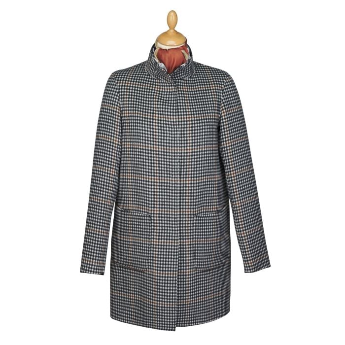 Black & White Reversible Bella Coat 