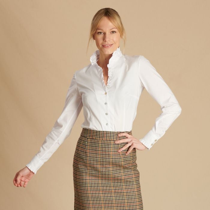 Frill Collared Shirt