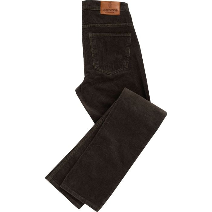 Green Olive Corduroy Trousers