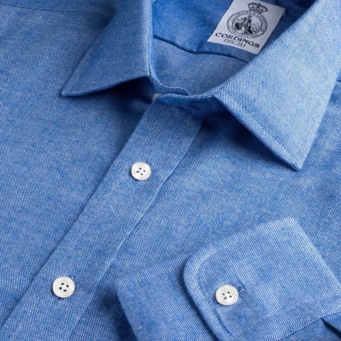 Sky Blue Royal Brushed Shirt