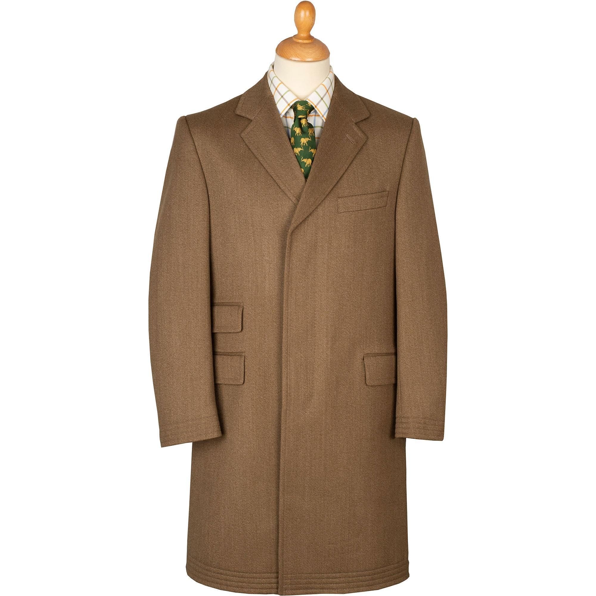 Fawn Original Covert Coat | Men's Country Clothing | Cordings