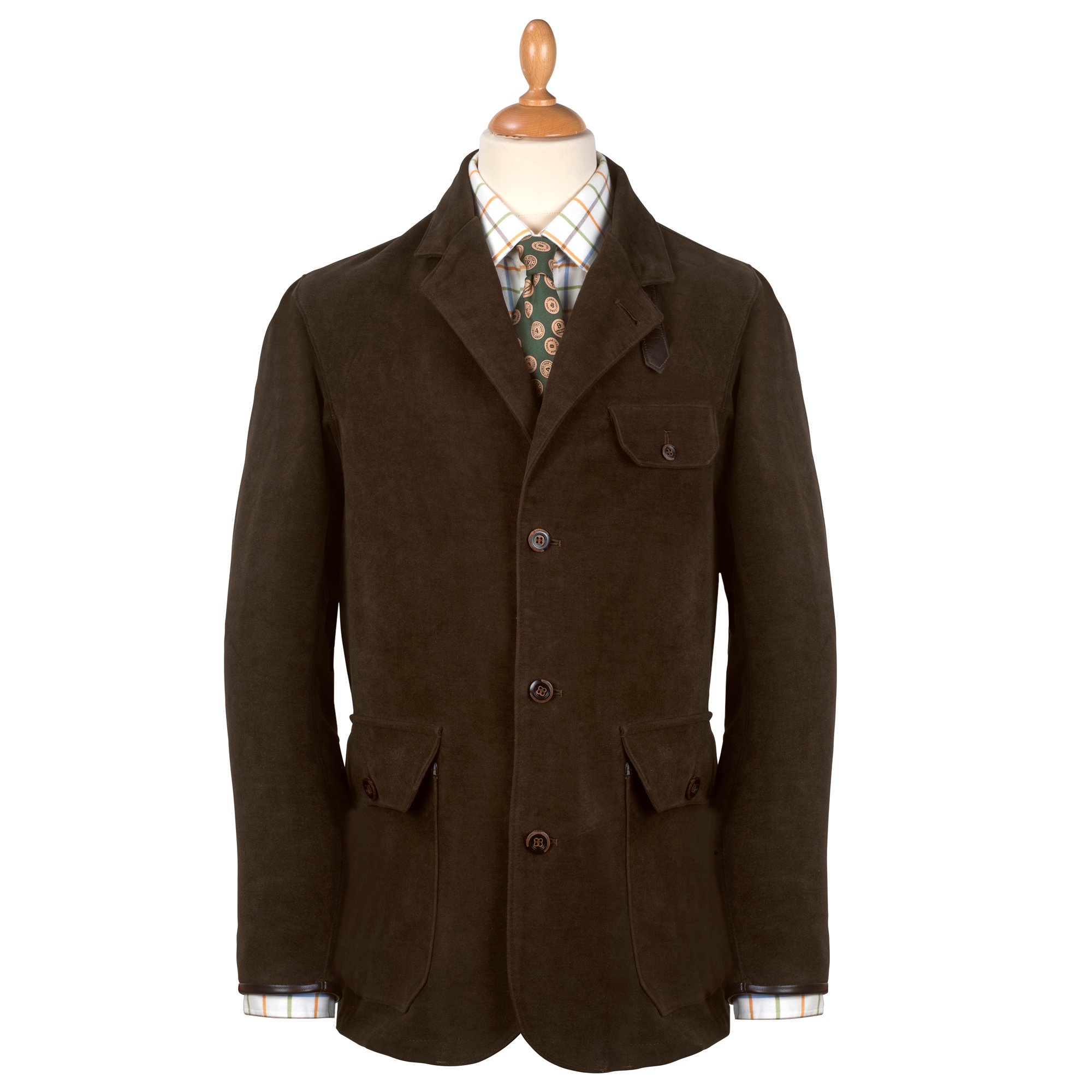 Olive Durham Corduroy Jacket | Men's Country Clothing | Cordings