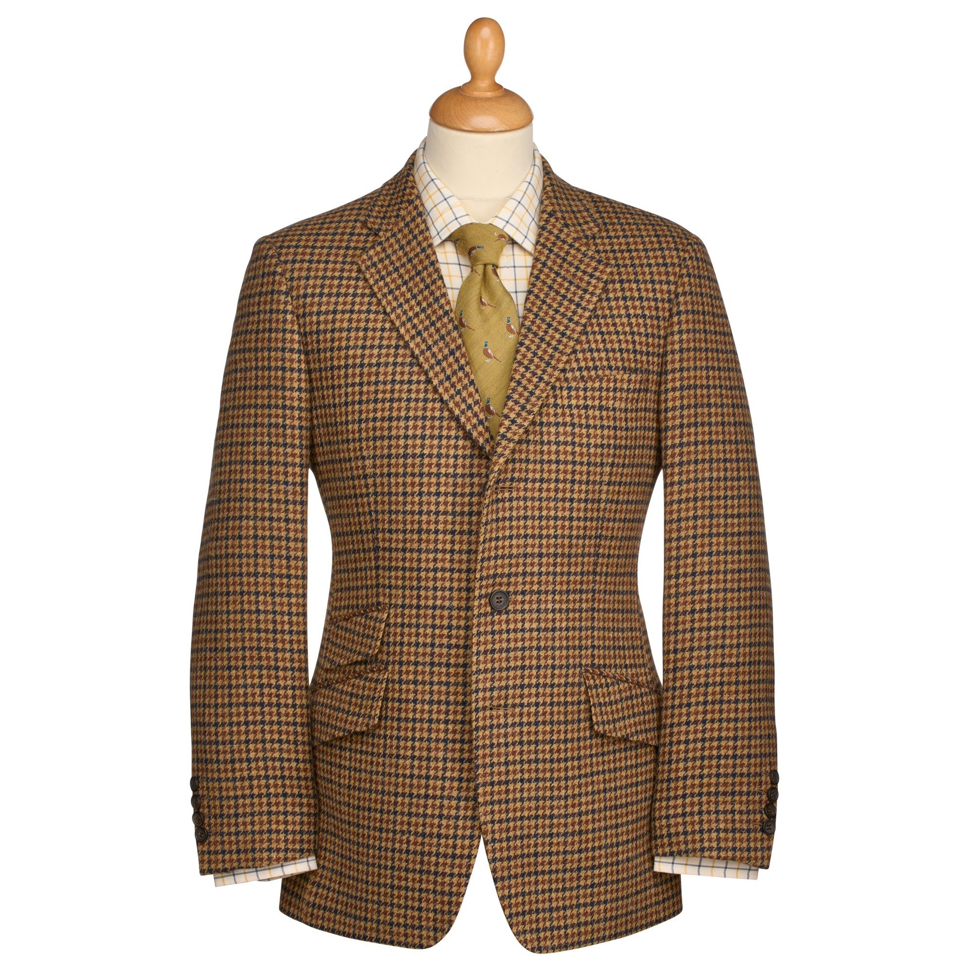 ジャケット・アウター COLINA MAC COAT BRITISH SUFFOLK TWEED COLINA MAC COAT BRITISH SUFFOLK TWEED