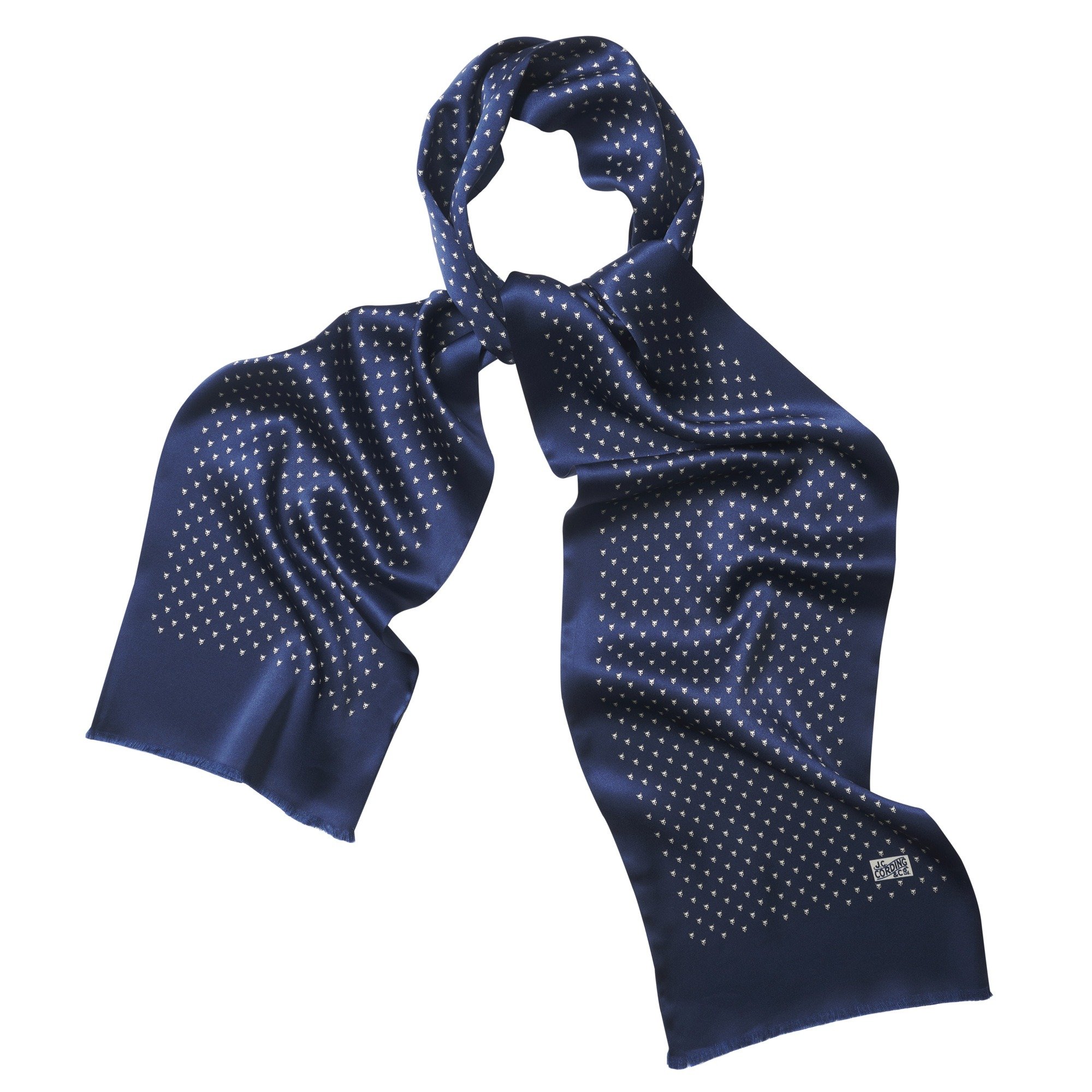 Claret Wool Challis Muffler Scarf | Men's Country Clothing