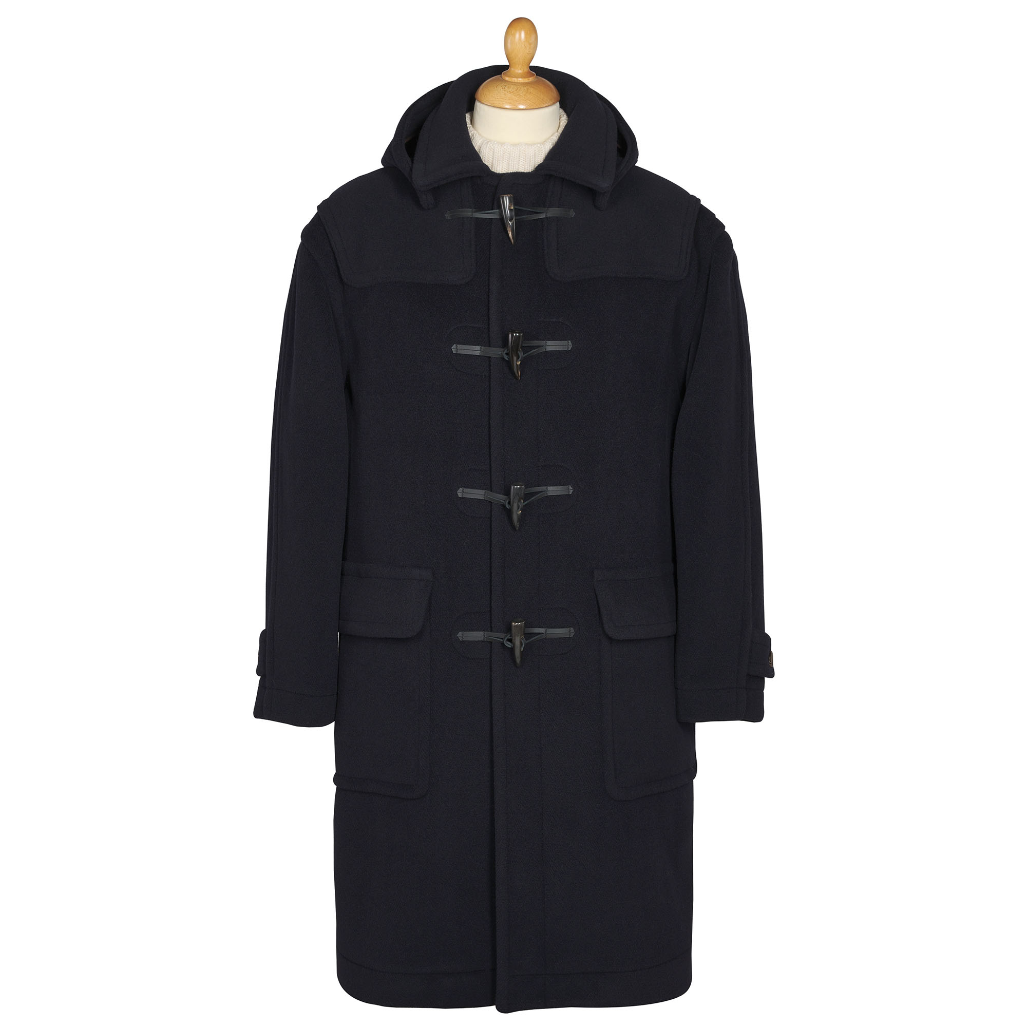 British Made Loden Duffle Coat | Men's Country Clothing | Cordings US