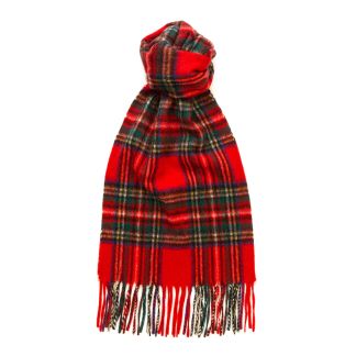 Cordings Royal Stewart Tartan Speyside Cashmere Scarf Main Image