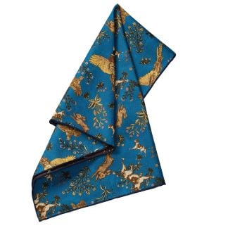 Cordings Blue Reversible Dog Pheasant Hank Main Image