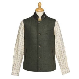 Cordings Green Ebury Shetland Gilet Main Image