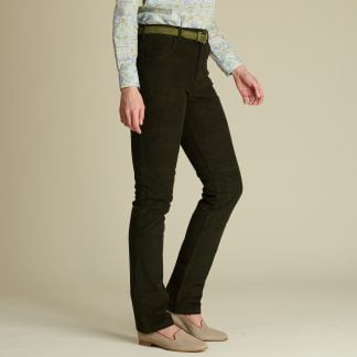 Cordings Olive Olivia Corduroy Jeans Main Image