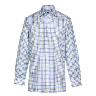 Cordings Green Burnley Check Shirt Dif ferent Angle 1